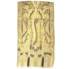 ETRO エトロ スカーフ ショール アクセサリー 小物 総柄 ペイズリー柄 シルク シースルー マルチカラ―