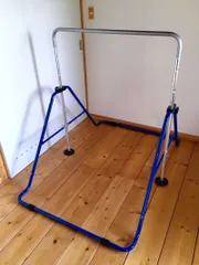 新品／子供用室内折りたたみ鉄棒／福発メタルFM1534／逆上がり習得用／日本製SG規格／折り畳み