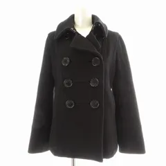 マークジェイコブス MARC JACOBS Pコート ピーコート ダブル ショート 6 L 黒 ブラック /NW9 ■GY14のサムネイル