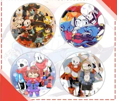 Undertale 缶バッジ　ほぼコンプリート品18個まとめ売り　サンズ等... Undertale 缶バッジ ほぼコンプリート品18個まとめ売り サンズ等