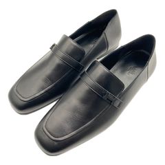 エルメス(HERMES) モカシン ジョヴァンニ H金具 シューズ 黒 レザー #43 1/2 新品 ビジネスシューズ メンズ