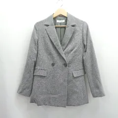 ◇ ⊇ NATURAL BEAUTY BASIC ナチュラルビューティーベーシック 長袖 ジャケット サイズS グレー系 レディース E  【1504240028392】