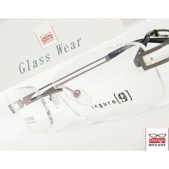 HOYA 1.60レンズ 標準装備 メガネ【フレーム＋度付レンズ＋ケース込みのセット販売】ツーポイント ふちなし 眼鏡 カラーレンズ対応可 mw-97s