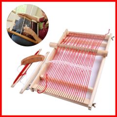 【特売】LW 手織り機 卓上手織機 編み機 はたおりき 卓上織り機 糸付き 扱いやすい 簡単