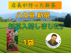 新茶入荷しました!!!全国 送料無料 健康 一番茶 日本茶 煎茶  緑茶 新茶 母の日 特上煎茶 八女茶  八十八夜 新茶 100g