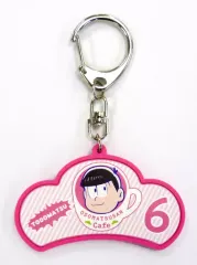 【中古】キーホルダー・マスコット(キャラクター) トド松 「おそ松さんカフェ ラバーキーホルダー」