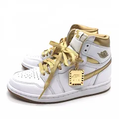 【倉吉店】 中古 NIKE | ナイキ スニーカー WMNS AIR JORDAN 1 RETRO HI OG FD2596-107 ホワイト 22.5cm 【128】