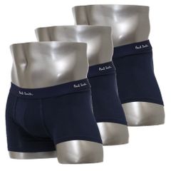 ポールスミス ボクサーパンツ 3枚セット Paul Smith Men's Trunk 3pack Plain Navy Cotton/Elastane M1A 914 M3PK 47 S/M/Lサイズ