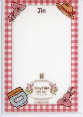 【中古】収納・携帯用アイテム ジン(BTS/防弾少年団) オリジナルカードケース 「TinyTAN CAFE 2023 ～FLOWER GARDEN～」 事前予約者限定カフェご利用特典