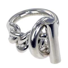 美品HERMESシルバー クロワゼット リング50 山田涼介着用 エルメス 美品HERMESシルバー クロワゼット リング50 山田涼介着用 エルメス 美