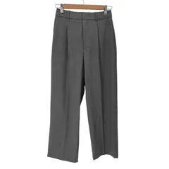 ユニクロ UNIQLO 2025年モデル タックワイドパンツ レディース JPN：M 