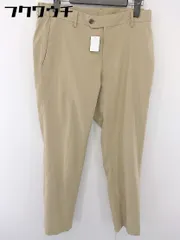 ◇ WORK TRIP OUTFITS GREEN LABEL RELAXING スラックス パンツ サイズM ベージュ レディース  【中古】 【1110120009537】