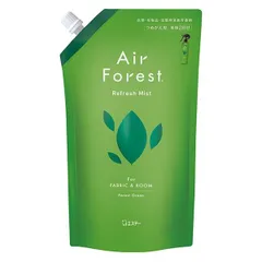エステー エアフォレスト リフレッシュミスト 消臭剤・芳香剤 フォレストグリーンの香り つめかえ用 540ml 130818 （1点）