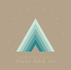 AAA DOME TOUR 15th ANNIVERSARY -thanx AAA lot-(DVD4매 세트)