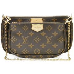 ルイ・ヴィトン　LOUIS VUITTON　モノグラム　ミュルティ・ポシェット・アクセソワール　M44813　ストラップ・コインケース欠品
