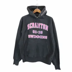 2000年代～ Champion チャンピオン プレミアムリバースウィーブ ペンシルベニア州 パーカー ブラック (メンズ L) 中古 古着 O5353