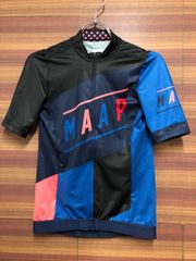 IA770 マープ MAAP PRO FIT JERSEY 半袖 サイクルジャージ S 黒 ネイビー