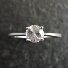 Pt900 4.5g 12号 天然ダイヤモンド 0.59ct - メルカリ