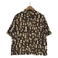 INDIVI  インディヴィ 総柄カットソー size表記なし/ブラウン×ホワイト