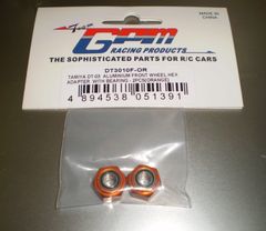 GPM タミヤ DT-03 DT-02 12mm 六角 ハブ 変換 オレンジ