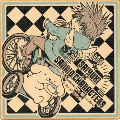 【中古】コースター ちび悟空×ポムポムプリン ウッドコースター 「最遊記×サンリオキャラクターズ POP UP SHOP」