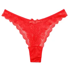 総レース Tバック ショーツ セクシー 透ける 華やか ストレッチ 伸縮性 花柄レース リボン 柔らか おしゃれ パンティ インナー 下着 黒 白 赤 紺 S M L rt-013