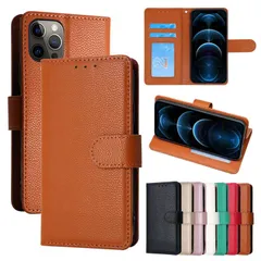 iPhone13 手帳型ケース 高品質 シンプル 耐衝撃 レザー