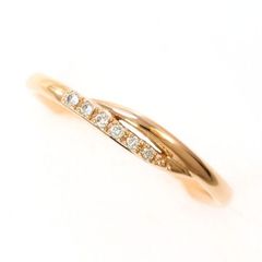 K10PG　リング　ring　指輪　12号　ダイヤ　0.03　総重量約1.4g