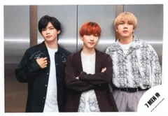 ７MEN侍 オリジナルグッズ2022オリジナルフォト 菅田琳寧/中村嶺亜/佐々木大光 公式写真 *1枚