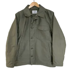 価格応相談)リアルマッコイズ A-2 デッキジャケット REAL McCOY'S The REAL McCOY'S MJ21113 U.S.N. A-2 DECK JACKET REAL MCCOY MFG.