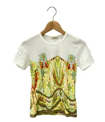 ETRO - エトロ ☆ シルク ペイズリー柄 フレンチスリーブ カットソー 42 イタリア製 楽天市場】エトロ（Tシャツ・カットソー｜トップス
