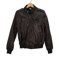 MEMBERS ONLY レザー 本革 シングルライダースジャケット XL 古着 2025年最新】Yahoo!オークション -メンバーズオンリー レザーの