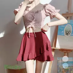 【美品・未使用新品】オフショルダー水着 レディースビキニ水着