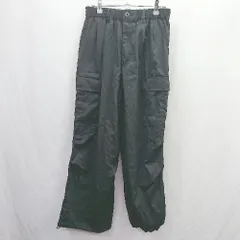 ◇ Θ MONO-MART モノマート 無地 カーゴ パンツ サイズM ブラック系 メンズ E  【1506130006572】のサムネイル