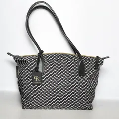【極美品】　希少　ロベルタピエリ　ブガッティ　ハンドバッグ　起毛×レザー　黒 roberta pieri ロベルタピエリのおすすめ人気商品一覧 通販