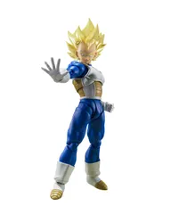 TAMASHII NATIONS S.H.フィギュアーツ ドラゴンボールZ スーパーサイヤ人ベジータ-目覚めるスーパーサイヤ人の血- 約135mm PVC&ABS製 塗装済み可動フィギュア のサムネイル