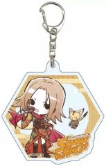 [중고] 열쇠 고리 공산 안나 [SHAMAN KING 아크릴 열쇠 고리 07. 일본 록 ver. (그래프 아트 일러스트)]