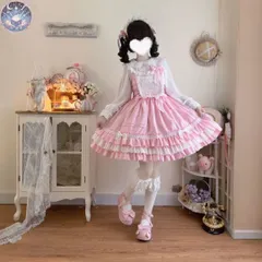 新品 未使用 リボン付きロリータワンピース  お出かけや女子会コーデにぴったり