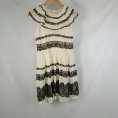 美品✨レッドヴァレンティノ レースパフスリーブワンピース ドレス 2039001056.jpg?1698986733