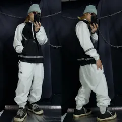 90s Adidas Descente Setup Half Zip Pullover Anorak Jacket/Track Pants 90年代 アディダス デサント セットアップ ハーフジップ プルオーバー アノラックジャケット トラックパンツ ジャージ