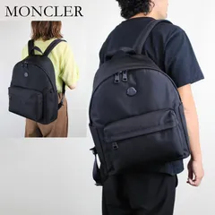モンクレール ニュージョージ バックパック リュック 男女兼用　ブラック ブラック New Pierrickバックパック : バッグ&スモール