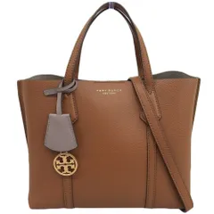 【本物保証】 希少 レア 超美品 トリーバーチ TORY BURCH ペリー スモール トリプルコンパートメント 8192890 バイカラー 2WAYバッグ