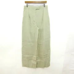 ザラ ワイドパンツ ボトムス レディース Lサイズ クリーム ZARA 【中古】