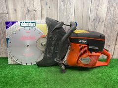 送料含む！【中古品】◇ハスクバーナ(Husqvarna) エンジンカッター K760 Rescue 14 インチ (350 mm)　未使用ブレードおまけ付き◇アクトツール富山店◇F