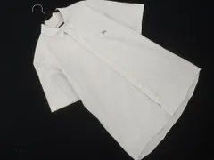 BURBERRY バーバリー ブラックレーベル ストライプ ボタンダウン シャツ size2/白ｘグレー ■◆ メンズ