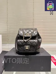 【今日特価】CHANEL Duma ツーショルダーバッグ パリゴールド-WTO輸入1