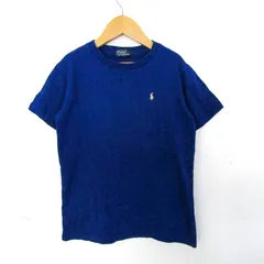 ポロバイラルフローレン 半袖Ｔシャツ トップス コットンT ポニーロゴ キッズ 男の子用 9  1/32サイズ 青 Polo by Ralph Lauren 【中古】のサムネイル