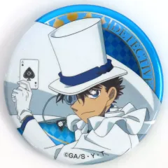 【中古】バッジ・ビンズ 怪盗キッド メタリック缶バッジ 「劇場版 名探偵コナン 100万ドルの五稜星」 劇場限定グッズ