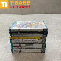 任天堂/Nintendo/ニンテンドー WiiU ファミコンリミックス1＋2 妖怪ウォッチダンス スーパーマリオメーカー スプラトゥーン 等 ソフト 10点セット