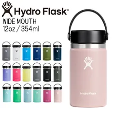ハイドロフラスク Hydro Flask 12oz 354ml Wide Mouth ステンレスボトル Trillium